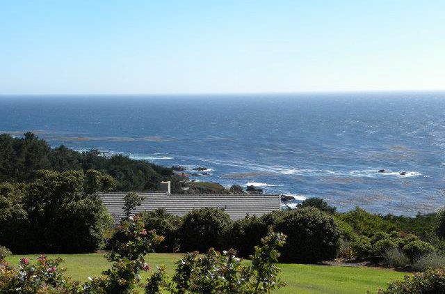 A view of the ocean from above.