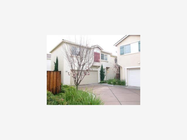 A house with a tree in front of it